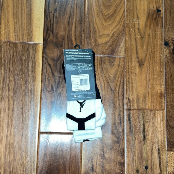 AIR JORDAN JUMPMAN DRI FIT CREW SOCKS SIZE L NWT - Picture 2 of 3
